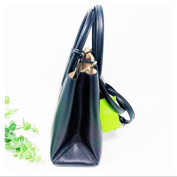 Kate Spade Small Eva Satchel Black - Picture 11 of 11